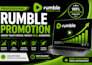 do organic rumble video promotion
